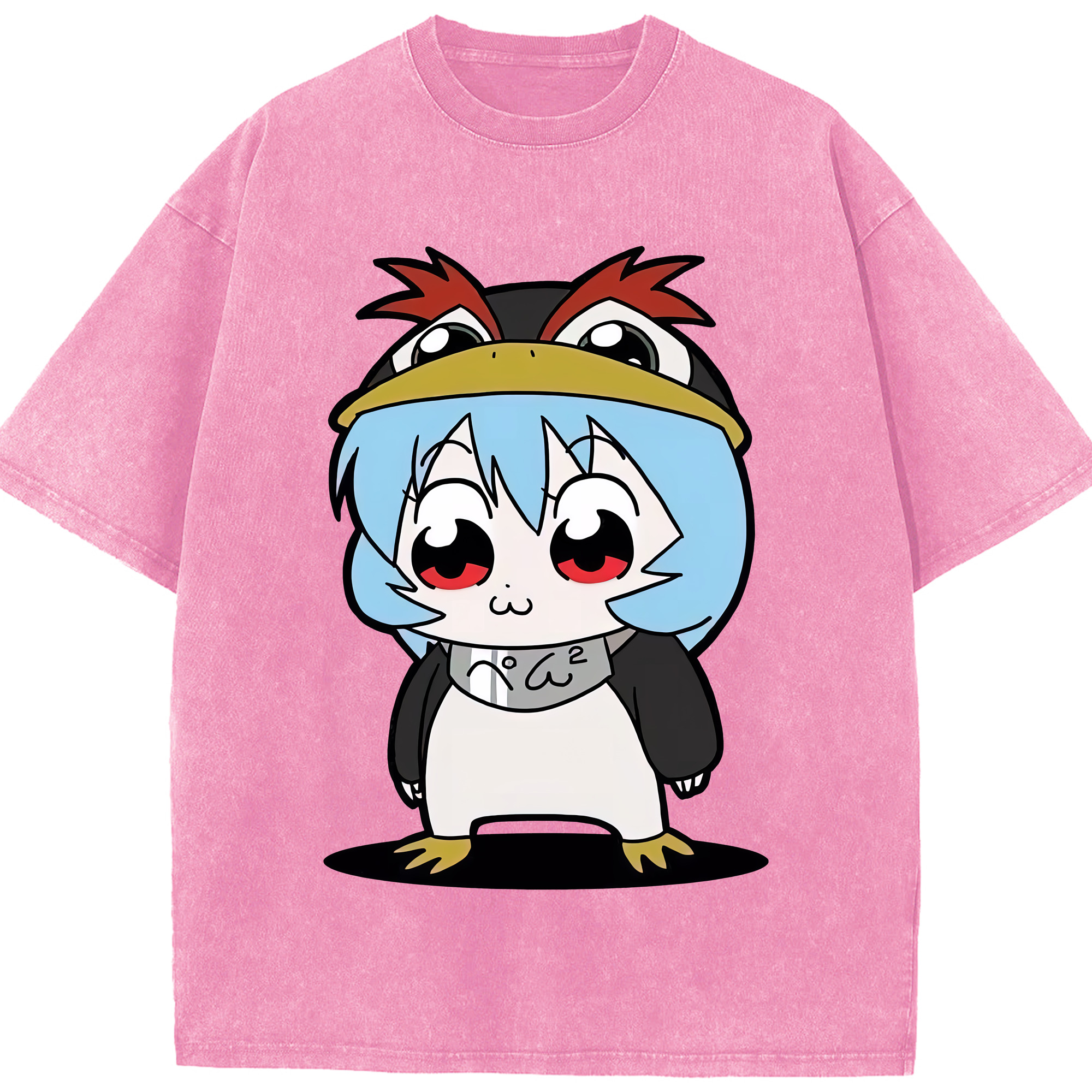 （画像用） EVA 新世紀エヴァンゲリオン 綿100% ヴィンテージ風 半袖Tシャツ（フロントプリント）
